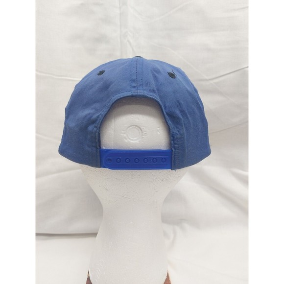 Vintage Miller Lite Beer Blue Embroidered Logo Baseball Cap Snapback Blue - Picture 3 of 11